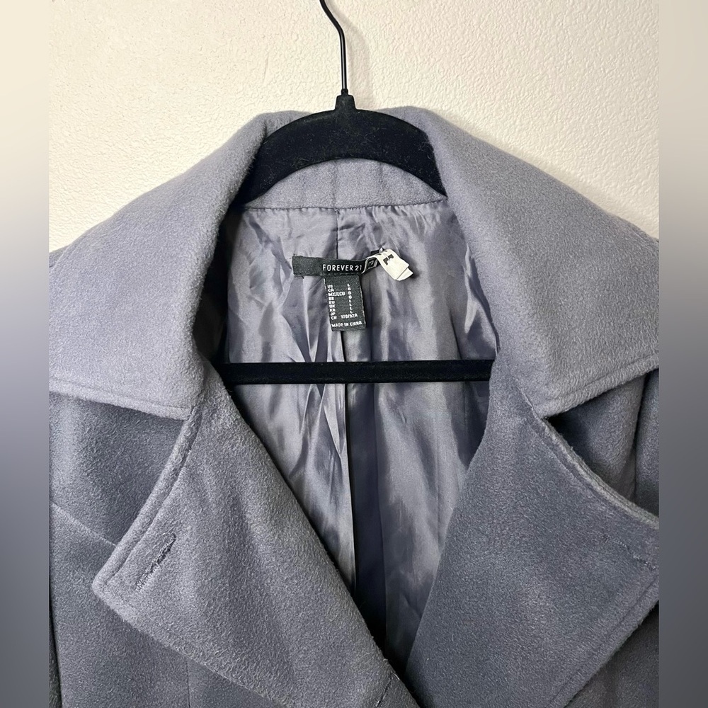 Forever 21 Double-Breasted Pea Coat View 3